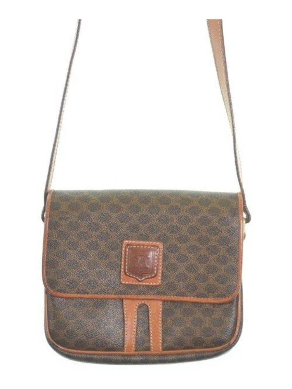 Celine Macadam Pattern Shoulder Bag
